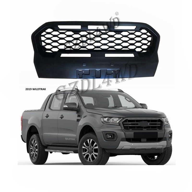 Automotive Wheel Arch Flares 4x4 Offroad Pickup Aftermarket ABS Front Grilles For Ford T8 Wildtrack